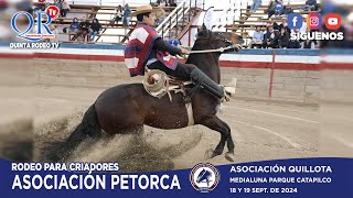 MOVIMIENTO A LA RIENDA  RODEO CRIADORES PETORCA 2024 18 Y 19 SEPT 2024 OK [upl. by Delmore]