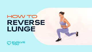 How To Reverse Lunge With Krissy Cela [upl. by Bathesda]