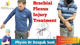 Brachial Plexus Injury Treatment in India  Shoulder amp Hand Exercises  Physio Dr Deepak Soni [upl. by Ahsiatal732]