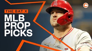 MLB PROP PICKS POWERED BY THE BAT X  041724 [upl. by Ahsakal]