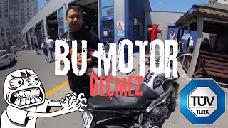 YAMAHA MT09 MUAYENEYE GÖTÜRDÜK  PROBLEM ÇIKARDILAR [upl. by Dupre]