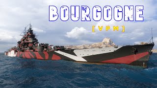 World of WarShips Bourgogne  2 Kills 334K Damage [upl. by Fanning468]