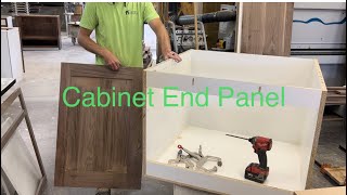 Cabinet End Panel How to make it seamless [upl. by Dwayne992]