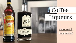 Mr Black Taste Test  BEST COFFEE LIQUEUR [upl. by Enimrej]