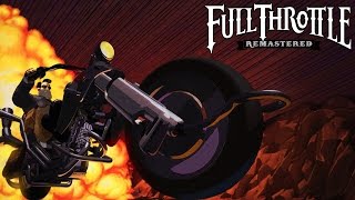 Full Throttle Remastered  Release Trailer [upl. by Darsey32]