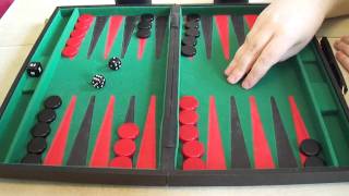 Backgammon for complete beginners Part 1  Introduction and The board [upl. by Jankell838]