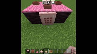 Dining Table In Cherry Grove Theme In Minecraft minecraft [upl. by Nohsreg]