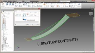 Autodesk Inventor  Surfacing Tutorial  Surfacing Geometry And Topology [upl. by Sualakcin]