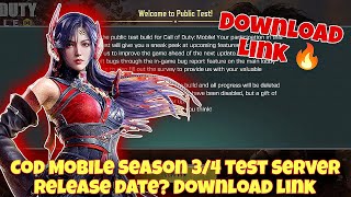 codm season 3 test server new update  codm test server 2024  cod mobile test server download link [upl. by Talbott]