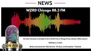 WZRD News The other referenda on 3192024 City of Chicago Primary Election ballot WZRD exclusive [upl. by Holladay]