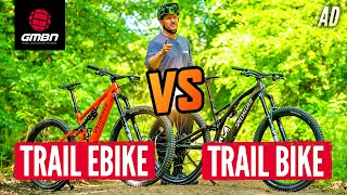 Trail Bike VS Lightweight Trail eBike  Stumpjumper Evo Vs The New Levo SL  Whats The Difference [upl. by Anirb]