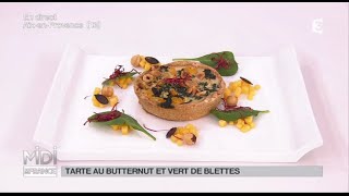 RECETTE  Tarte au potiron et verts de blette [upl. by Sorcim]