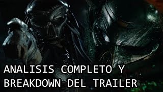 Depredador 2018 Analisis Completo de Trailer EXPLICACIÓN [upl. by Alyl490]