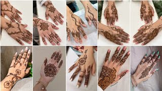 Simple Mehndi Design  Back Hand Mehndi Design  Eid Special Mehndi Design 2024 [upl. by Eonak]