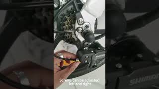 How to Adjust the Derailleur  GleeRide [upl. by Anos]