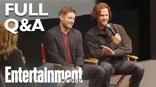 Supernaturals Jensen Ackles amp Jared Padalecki Answer Season 14 QampA FULL  Entertainment Weekly [upl. by Ailana]