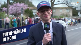 Fabian Köster – als RussiaTodayReporter bei den PutinWahlen  heuteshow vom 22032024 [upl. by Ha]