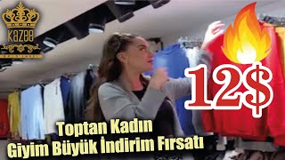 Toptan Kadın Giyim Büyük İndirim Fırsatı  KAZEE [upl. by Ennaear697]