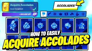 How to EASILY Acquire Accolades in Fortnite RELOAD Quest [upl. by Clayborne751]