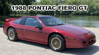 1988 PONTIAC FIERO GT FOR SALE [upl. by Zumstein481]