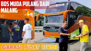 BOS MUDA PULANG LIBURAN‼️SUASANA GARASI PUSAT EFISIENSI KEBUMEN [upl. by Turk]