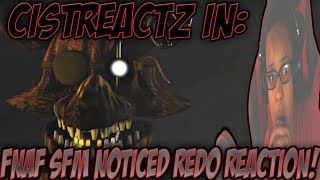 FNAF SFM Noticed REDO By MandoPony REACTION  HIDING IN THE SHADOWS [upl. by Ewolram782]