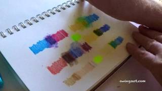 Colleen Colored Pencils Review [upl. by Shantee]