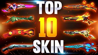 TOP 10 BEST M1887 SKIN IN FREE FIRE  BEST M1887 SKIN  EVO M1887 VS RED M1887  FF NEW EVENT TODAY [upl. by Nosirrah125]