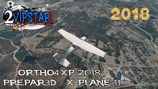 Ortho4xp 130  Como Instalar O Ortho4xp no P3D e no XPLANE 11 [upl. by Ymerrej]