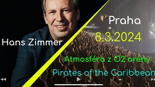 Pirates of the Caribbean 🏴‍☠️ O2 Arena  832024  Hans Zimmer [upl. by Triplett]