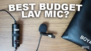 BOYA BYM1 Lavalier Mic Review  Test [upl. by Walker158]