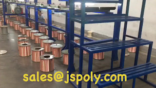 40 heads copper fine wire annealing machine [upl. by Ikairik]