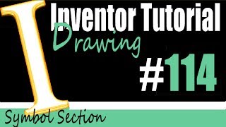 114 Inventor Drawing Tutorial Adding Text vs Leader Text [upl. by Assenej907]