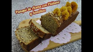 Delicioso Panqué de Avena y Plátano [upl. by Nicky]