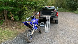 Yamaha YZ250X Hard Woop Test [upl. by Huey]