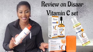 Review on Disaar Vitamin C lotion  does disaar Vitamin C lotion whitens or lightens the skin [upl. by Ettegdirb]