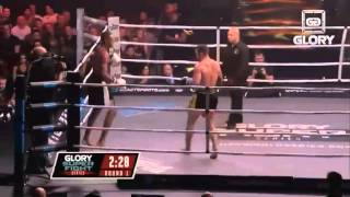 GLORY 11 SuperFight Series  Raymond Daniels vs Brian Foster Full Video [upl. by Laamak]