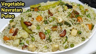 Navratan Pulao Recipe  रेस्टोरेंट स्टाइल नवरत्न पुलाव  Vegetable Pulao  Pulao Recipe  Chef Ashok [upl. by Niliram]