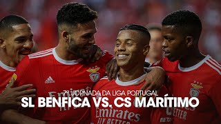 ResumoHighlights SL Benfica 50 CS Marítimo [upl. by Arlette]