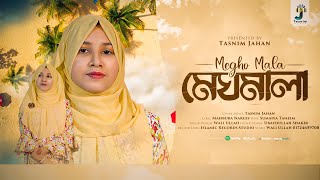 মেঘমালা আকাশে উড়ে উড়ে যায়  Mego Mala Akashe Ore Ore JayTasnim Jahan  New gojol [upl. by Idnerb]