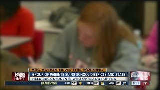 Group of parents suing school districts and state [upl. by Dredi]