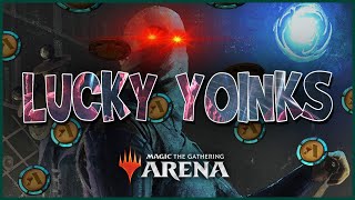 LUCKY YOINKS  MTG Arena Gameplay [upl. by Odnomyar]