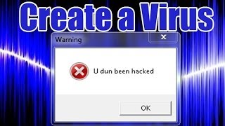 Create a Funny Virus [upl. by Shute]