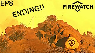 THIS GAME IS AMAZING  FIREWATCH ENDING  EP8 [upl. by Calondra]