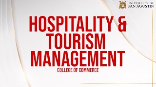 Hospitality Management and Tourism Management [upl. by Llehcim]