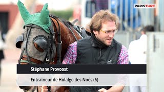 Stéphane Provoost entraîneur de Hidalgo des Noés 0706 à Laval [upl. by Bela254]