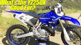 Yamaha YZ250X Two Stroke Whats It Good For  Motocross Action Magazine [upl. by Thalia660]