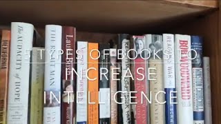 5 Types of Books to Increase Intelligence [upl. by Daphna456]