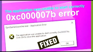 Fix Application Error 0xc00007b Windows The Ultimate Guide for Windows Users 2024 [upl. by Retsim]