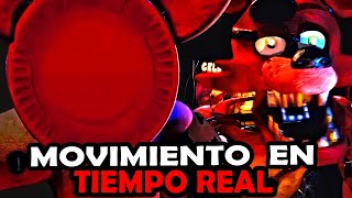 FNAF 1 PERO con MOVIENTO en TIEMPO REAL  FNAF In Real Time [upl. by Armahs]